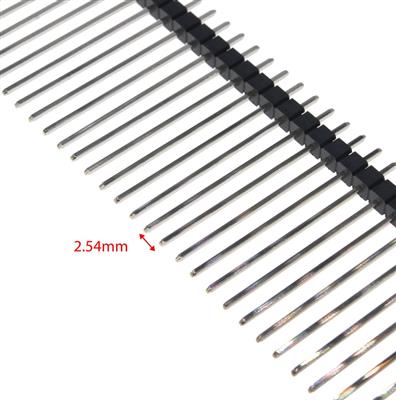 PIN HEADER 140 MALE 27MM ST 2.54MM