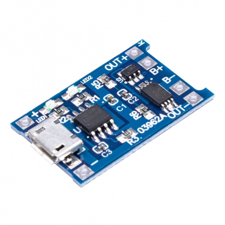 شارژر-5v-1a-میکرو-usb-باتری-های-لیتیومی-به-همراه-محافظ