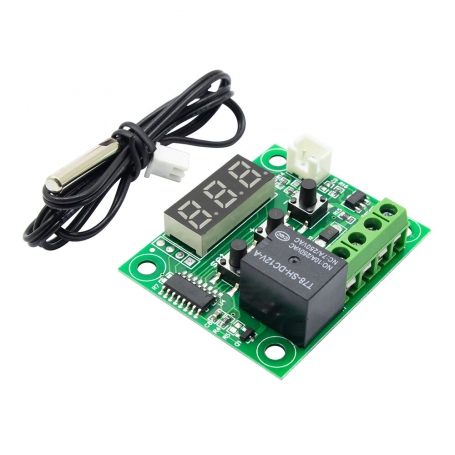 ماژول-ترموستات-دیجیتال-xh-w1209-دارای-نمایشگر-و-کلیدهای-کنترلی